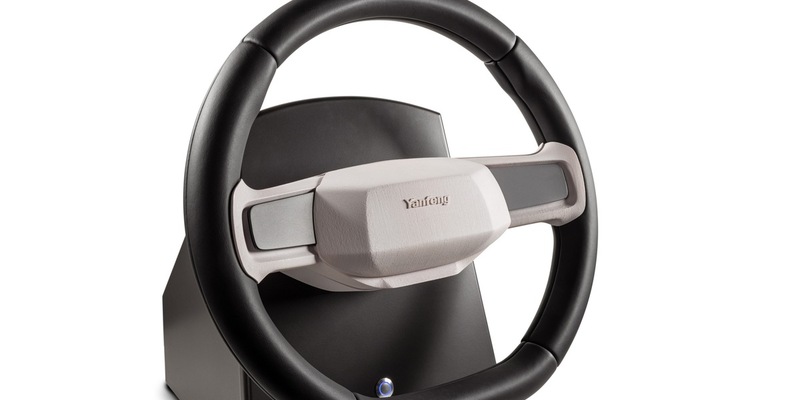 Innovation für Lenkräder feiert Weltpremiere auf der CES / Yanfeng stellt neues, modulares Lenkradkonzept auf der CES vor, das Produktionszeit und CO2-Emissionen reduziert - Foto: presseportal.de