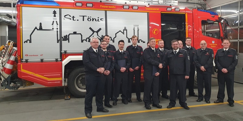 FW Tönisvorst: Löschzugversammlung des Löschzug St. Tönis der Feuerwehr Tönisvorst - Foto: presseportal.de