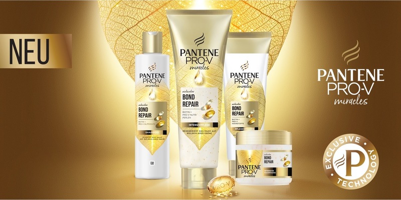 Das neue Level der Haarregeneration: Die Pantene Pro-V Molecular Bond Repair Pflegekollektion mit Pro-V Nutri-Perlen - Foto: presseportal.de