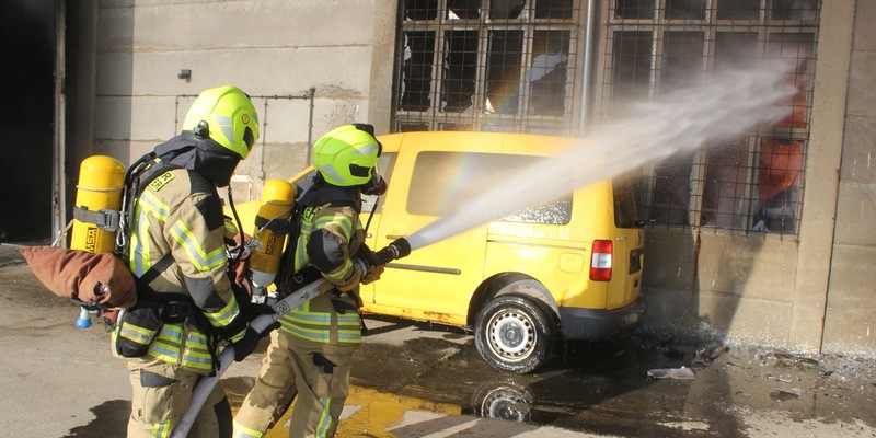 FW LK Leipzig: Großsbrand in Markranstädt - Foto: presseportal.de