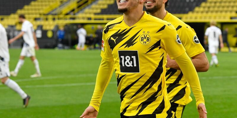 Kehrt zum BVB zurück: Jadon Sancho. - Foto: Martin Meissner/AP-POOL/dpa