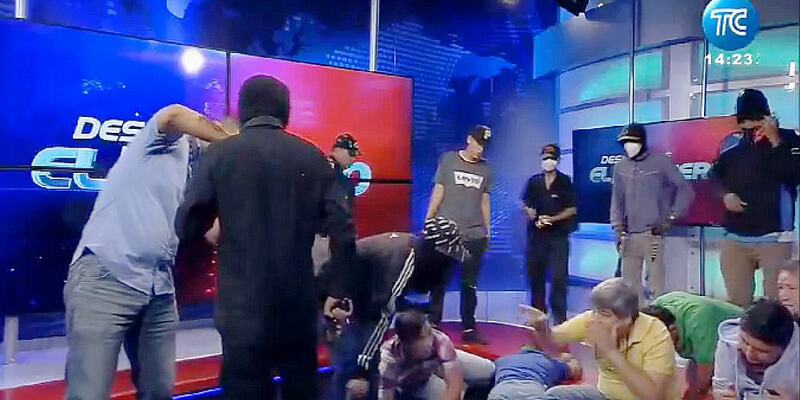 Fernsehbild des Senders TC Televisión am 09.01.2024 - Foto: über dts Nachrichtenagentur