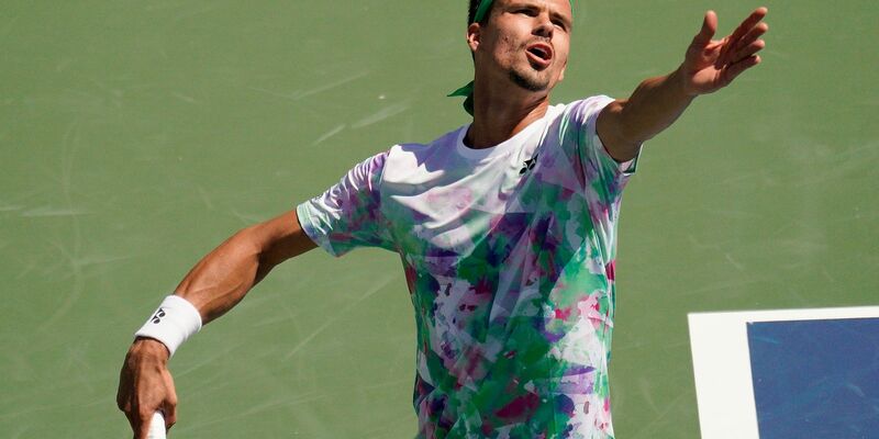 Steht beim ATP-Turnier in Auckland im Viertelfinale: Daniel Altmaier. - Foto: Eduardo Munoz Alvarez/AP/dpa