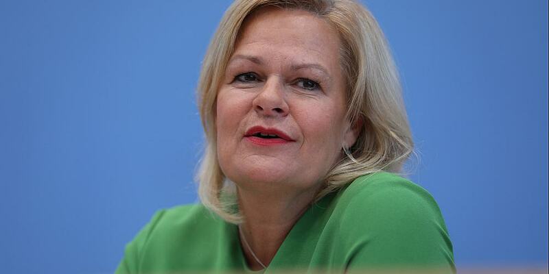 Nancy Faeser (Archiv) - Foto: über dts Nachrichtenagentur