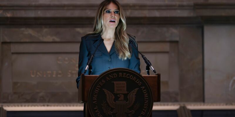 Melania Trump tritt nach dem Auszug aus dem Weißen Haus im Januar 2021 nur noch selten in der Öffentlichkeit auf (Archivbild). - Foto: J. Scott Applewhite/AP/dpa