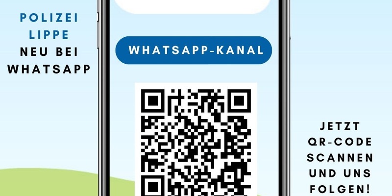 POL-LIP: Kreis Lippe. Polizei Lippe neu mit Broadcast-Kanal bei WhatsApp. - Foto: presseportal.de