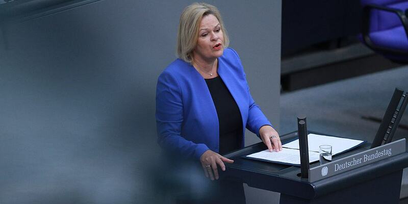 Nancy Faeser (Archiv) - Foto: über dts Nachrichtenagentur