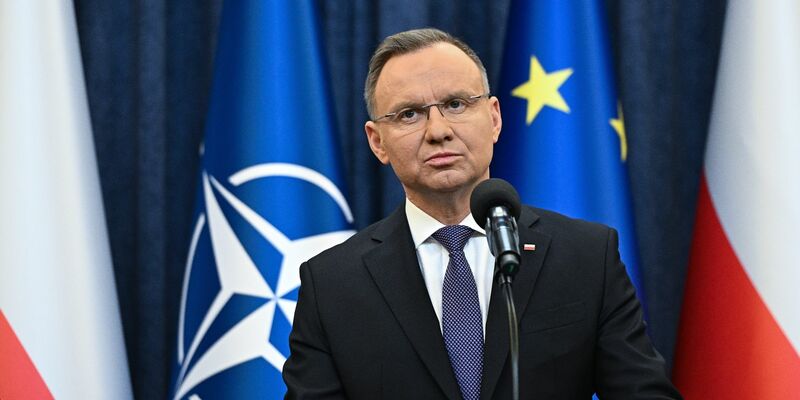 Der Präsident von Polen: Andrzej Duda. - Foto: Radek Pietruszka/PAP/dpa