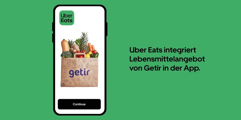Getir und Uber Eats starten Partnerschaft in Deutschland - Foto: presseportal.de