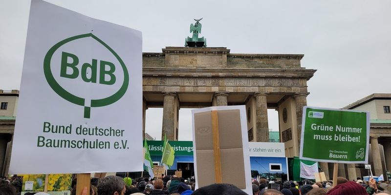 Resolution der deutschen Baumschulen zur Agrardieselrückerstattung - verabschiedet auf der Wintertagung 2024 in Goslar - Foto: presseportal.de