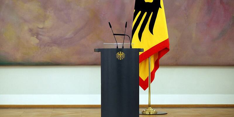 Rednerpult des Bundespräsidenten (Archiv) - Foto: über dts Nachrichtenagentur