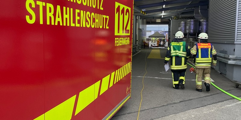 FW Konstanz: Gefahrstoffunfall im Konstanzer Industriegebiet - Foto: presseportal.de