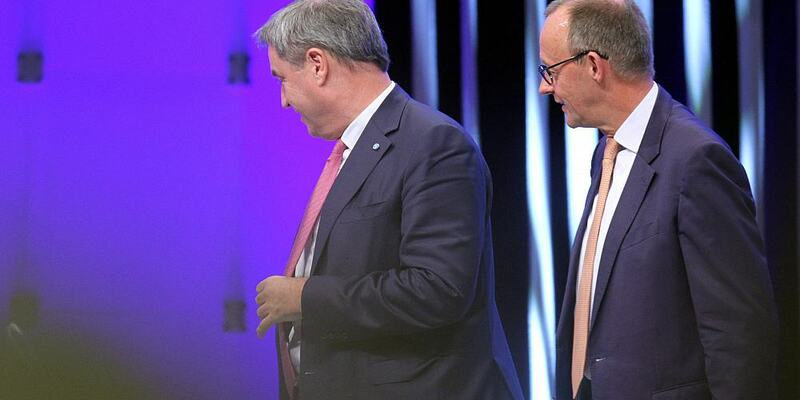 Markus Söder und Friedrich Merz (Archiv) - Foto: über dts Nachrichtenagentur