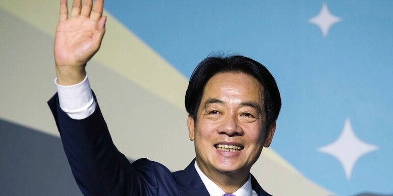 William Lai holte bei der Präsidentenwahl in Taiwan 40,05 Prozent der Stimmen. - Foto: --/kyodo/dpa