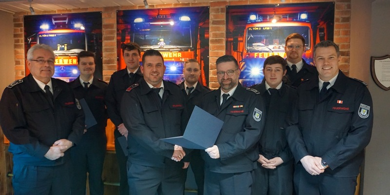 FW Tönisvorst: Löschzugversammlung des Löschzuges Vorst der Freiwilligen Feuerwehr Tönisvorst - Foto: presseportal.de