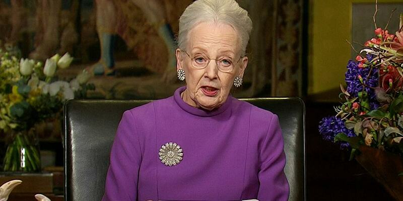 Margrethe II. bei der am 31.12.2023 ausgestrahlten Neujahrsansprache - Foto: DR, über dts Nachrichtenagentur