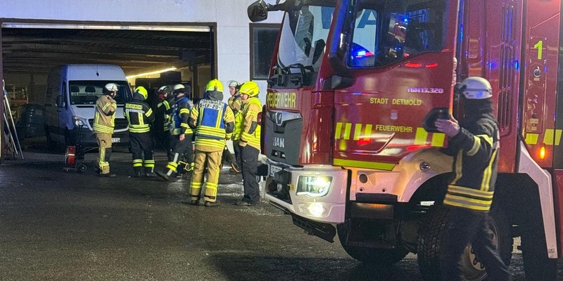 FW-DT: Brennende Matratze - Foto: presseportal.de