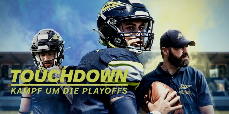 Touchdown. Kampf um die Playoffs: Doku-Serie über die Stuttgart Surge ab 8.2. in der ARD Mediathek - Foto: presseportal.de