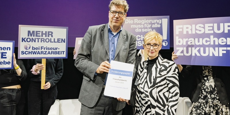 Einigung und politische Stärkung der Friseurbranche beim Zukunftskongress FriseurHandwerk - Foto: presseportal.de