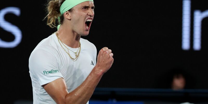 Steht in Melbourne vor einer großen Herausforderung: Alexander Zverev. - Foto: Asanka Brendon Ratnayake/AP/dpa