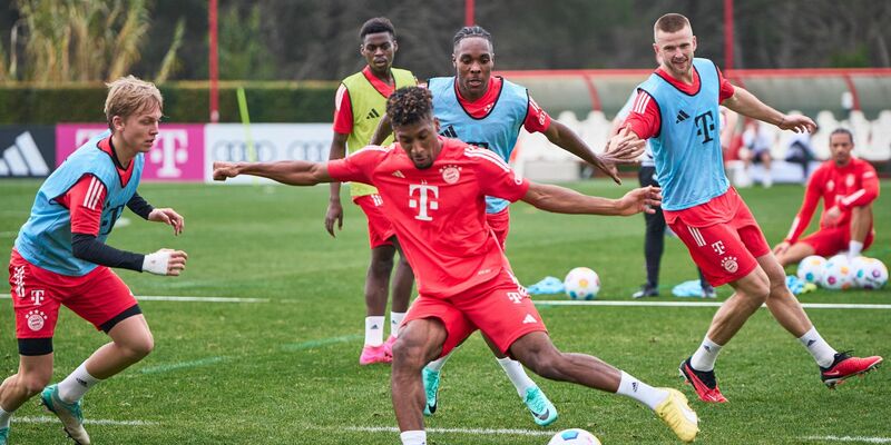 Der FC Bayern arbeitet an der Algarve an einer erfolgreichen Rückrunde. - Foto: -/FC Bayern München 
/dpa