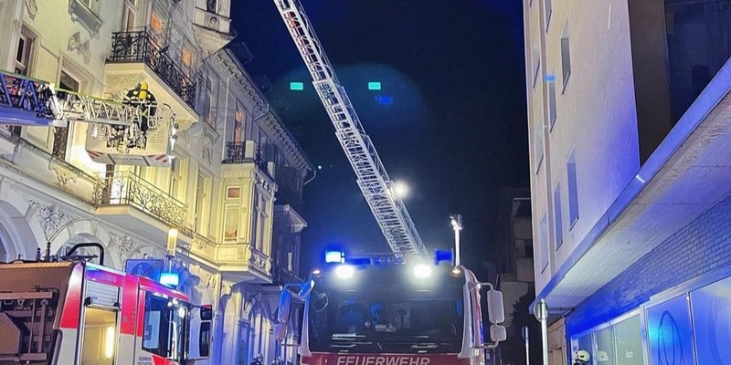 FW Witten: Brand in Seniorenresidenz, ein Bewohner verletzt - Foto: presseportal.de