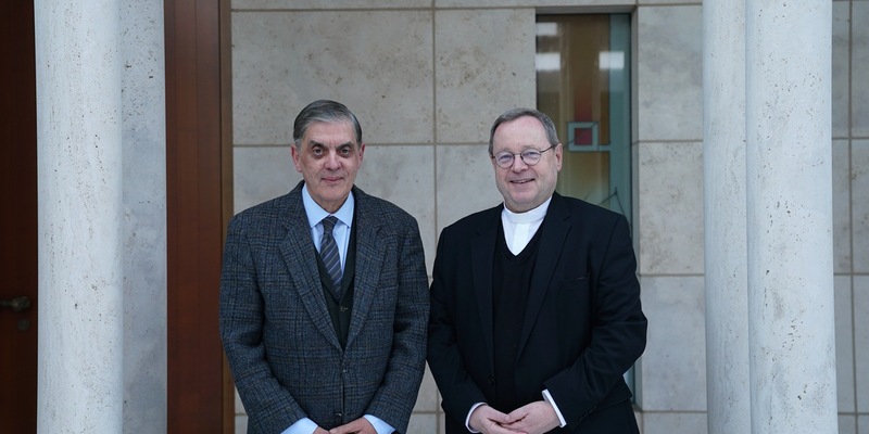 Bischof Bätzing trifft Romani Rose - Foto: presseportal.de