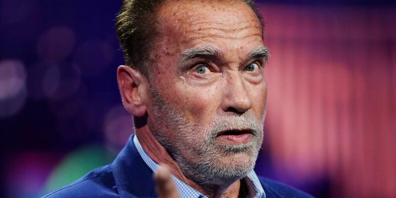 Arnold Schwarzenegger ist vom Zoll am Münchener Flughafen festgesetzt worden. - Foto: Jack Dempsey/AP/dpa