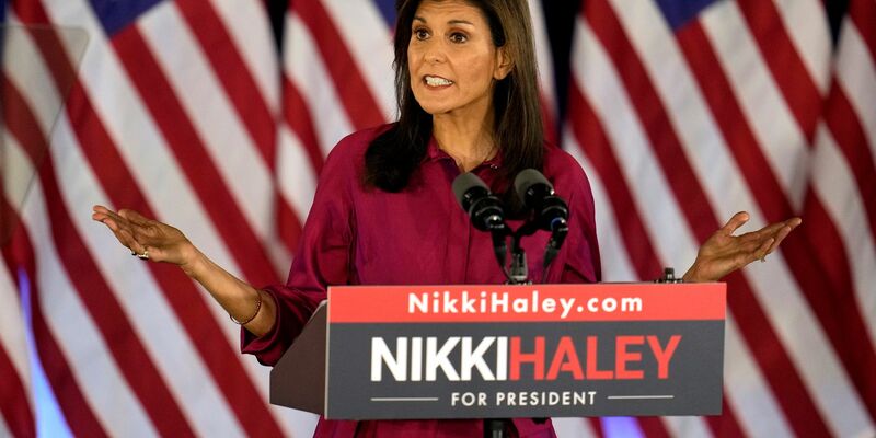Nikki Haley ist die letzte ernstzunehmende Gegnerin Donald Trumps im Rennen um die US-Präsidentschaftskandidatur. - Foto: Abbie Parr/AP