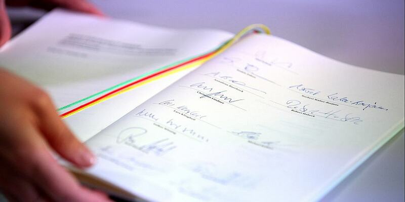 Ampel-Koalitionsvertrag (Archiv) - Foto: über dts Nachrichtenagentur