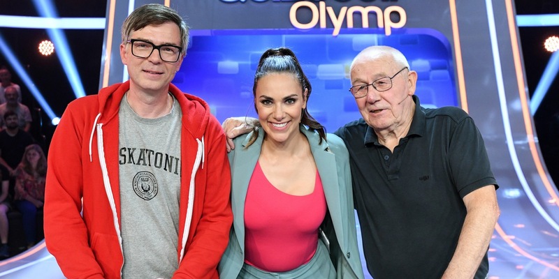 Sendung mit der Maus-Experten gegen den Quizduell-Olymp: Ralph Caspers und Armin Maiwald bei Esther Sedlaczek / Quizduell-Olymp am Freitag, 19. Januar, 18:50 Uhr im Ersten - Foto: presseportal.de