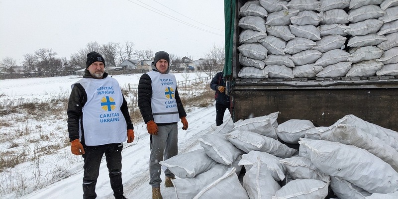 Ukraine: Caritas hilft in den entlegensten Dörfern und baut die Winterhilfe weiter aus - Foto: presseportal.de