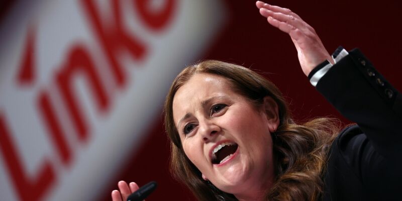Linken-Parteichefin Janine Wissler ist kein Fan des Bundeshaushalts für das laufende Jahr (Archivbild). - Foto: Karl-Josef Hildenbrand/dpa