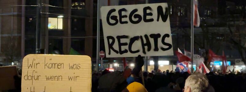 Von Sylt bis München werden an diesem Wochenende Zehntausende Menschen bei Demos gegen rechts erwartet. - Foto: Valentin Gensch/dpa
