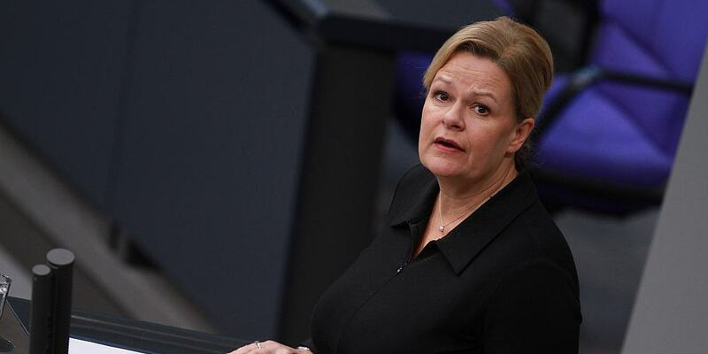 Nancy Faeser am 18.01.2024 - Foto: über dts Nachrichtenagentur