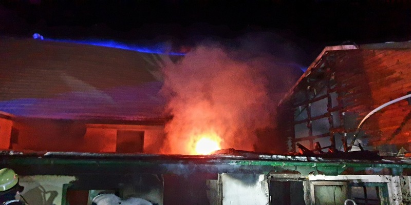 FW Schalksmühle: Feuer in landwirtschaflichem Betrieb - Foto: presseportal.de
