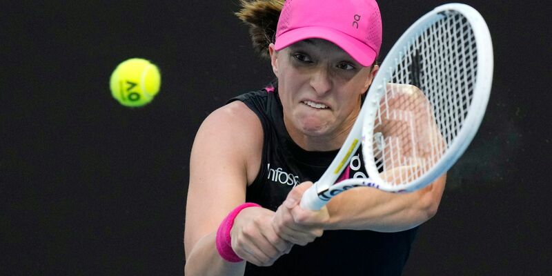 Iga Swiatek ist bei den Australian Open ausgeschieden. - Foto: Andy Wong/AP