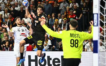 Constantin Möstl kritisiert die Wortwahl von DHB-Keeper Andreas Wolff. (Archivbild) - Foto: Tom Weller/dpa