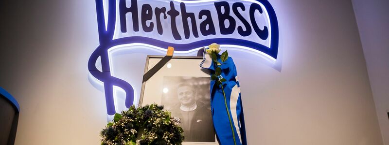 Hertha-Präsident Kay Bernstein war im Alter von 43 Jahren überraschend gestorben. - Foto: Christoph Soeder/dpa