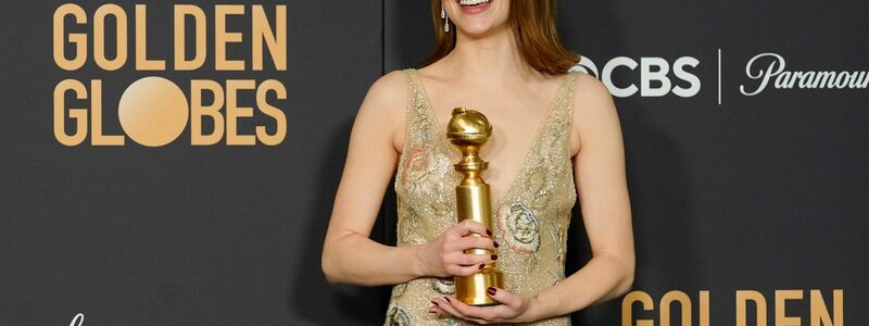 Einen Golden Globe hat Emma Stone («Poor Things») bereits gewonnen. Jetzt hat die Schauspielerin auch Chancen auf einen Oscar. - Foto: Chris Pizzello/Invision/AP/dpa