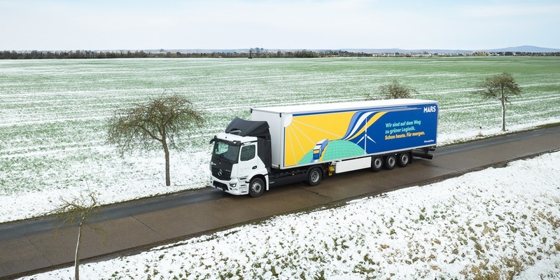 Mars Logistik setzt auf Elektromobilität - Projektstart in Deutschland / Mars und Einride bringen bis 2030 europaweit 300 Elektro-Lkw auf die Straßen - Foto: presseportal.de