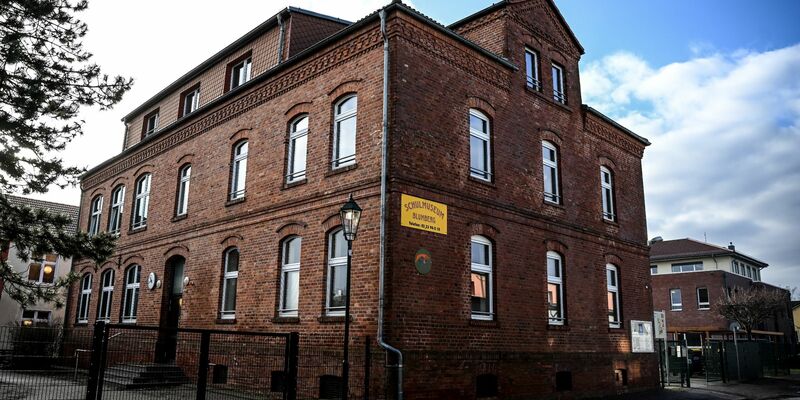 Die Grund- und Oberschule Blumberg. - Foto: Britta Pedersen/dpa