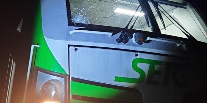 BPOL-HB: Züge mit Steinen beworfen - Foto: presseportal.de