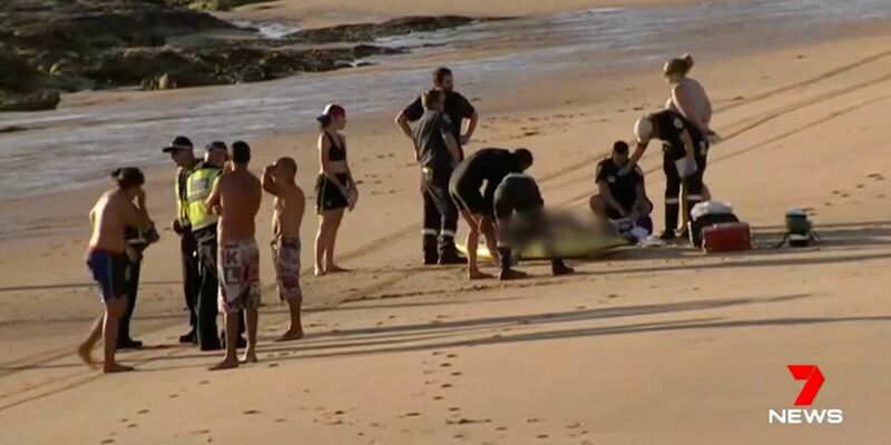 Vor der australischen Südküste sind vier Menschen ertrunken. Eine Nachrichtenseite schreibt von einem «Horror-Unglück». - Foto: 7news Melbourne/7NEWS MELBOURNE/AAP/dpa