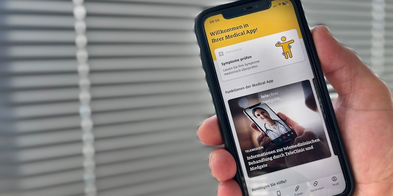 ADAC baut Gesundheitsangebot weiter aus / Neue Angebote in der Medical App: digitale Terminvereinbarung, Symptomcheck und Zugang zu telemedizinischer Beratung in Deutschland - Foto: presseportal.de