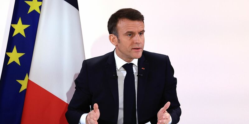 Frankreichs Präsident Emmanuel Macron plant ein neues Einwanderungsgesetz. - Foto: Aurelien Morissard/AP