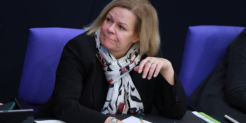 Nancy Faeser (Archiv) - Foto: über dts Nachrichtenagentur