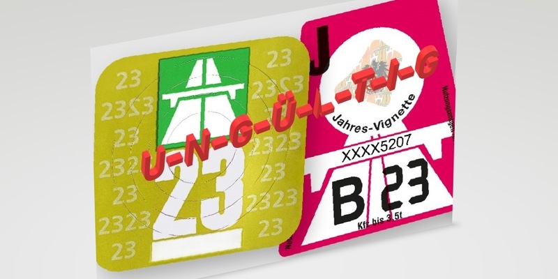 Ab 1. Februar: Jahresvignetten 2023 nicht mehr gültig / Empfindliche Strafen bei fehlender oder ungültiger Vignette / Neu: Tagesvignette für Österreich / Schweiz-Maut unverändert - Foto: presseportal.de