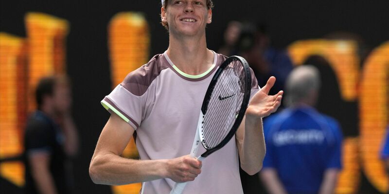 Für den Italiener Jannik Sinner ist es in Australien das erste Grand-Slam-Finale seiner Karriere. - Foto: Alessandra Tarantino/AP