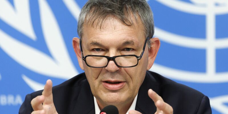 «Unser humanitärer Einsatz, von dem zwei Millionen Menschen als Rettungsanker in Gaza abhängen, kollabiert», sagt UNRWA-Chef Philippe Lazzarini. - Foto: Salvatore Di Nolfi/KEYSTONE/dpa